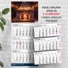 Kalendarz TRÓJDZIELNY PREMIUM 2026 KOMINEK